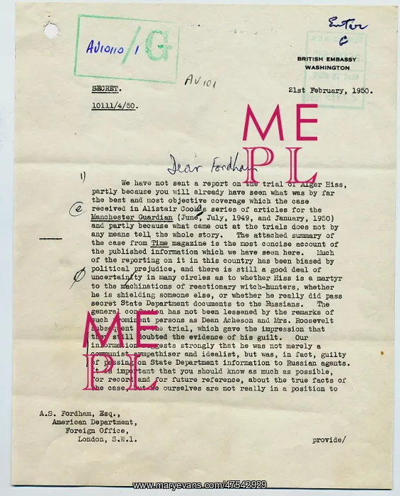  : Trial of Alger Hiss