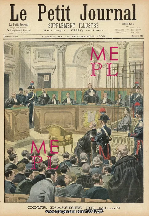  : TRIAL OF BRESCI / 1900