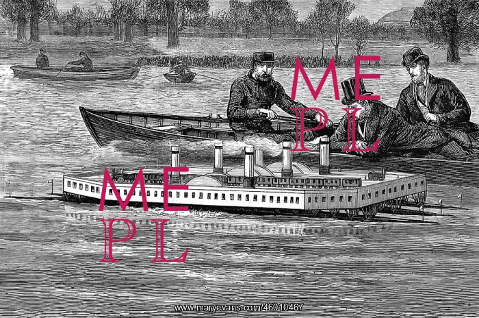 : Trial of a Channel Ferry Model on the Serpentine : Trial of a Channel Ferry Model on the Serpentine