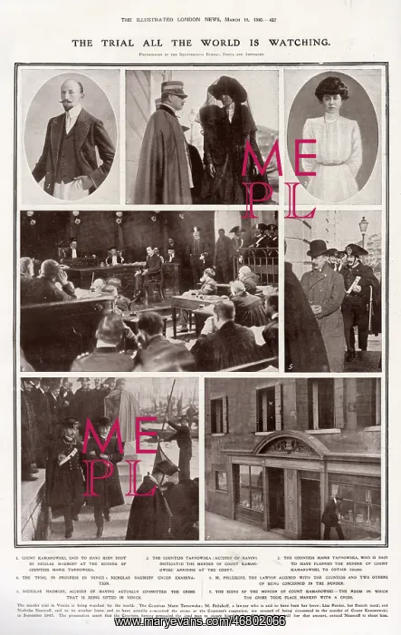 : Trial of Countess Marie Tarnowska : Trial of Countess Marie Tarnowska