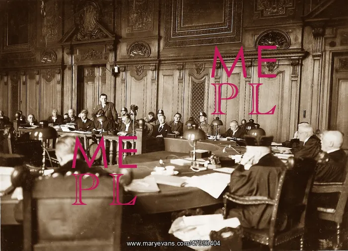 : Trial of the defendants in the Reichstag fire : Trial of the defendants in the Reichstag fire