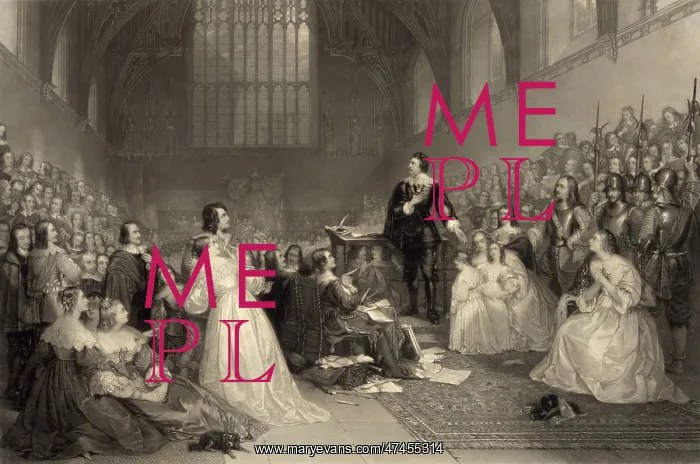  : The trial of Earl Strafford, in Westminster Hall 1641