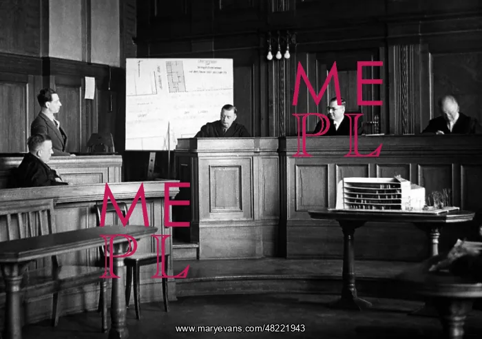 : Trial against Erwin Schulze in Berlin, 1934 : Trial against Erwin Schulze in Berlin, 1934