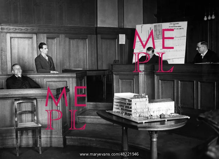 : Trial against Erwin Schulze in Berlin, 1934 : Trial against Erwin Schulze in Berlin, 1934