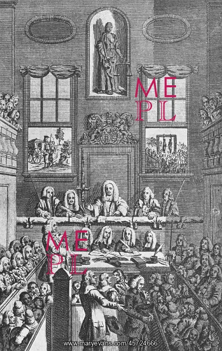 : Trial of the highwayman at the Old Bailey : Trial of the highwayman at the Old Bailey