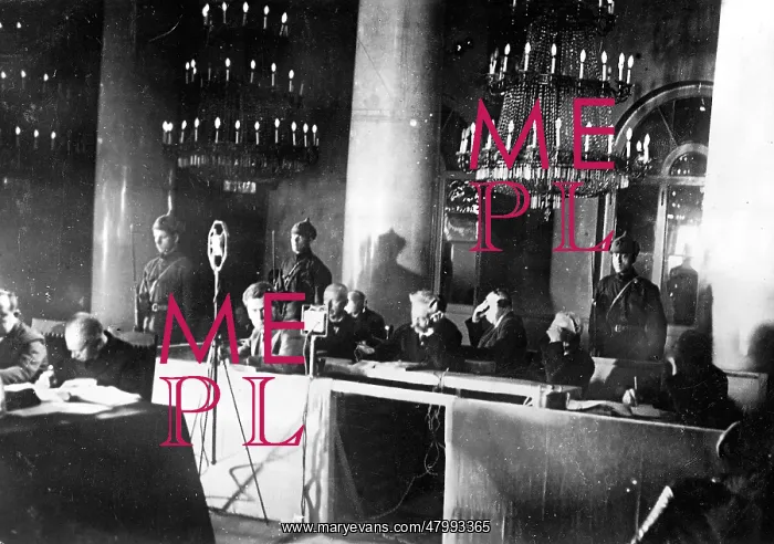 : Trial of Industrial Party members, Moscow, Soviet Union : Trial of Industrial Party members, Moscow, Soviet Union