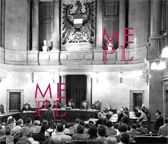 : Trial against Johann Gassner 1959 : Trial against Johann Gassner 1959