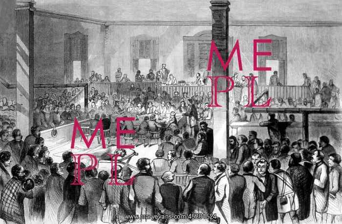 : The trial of John Brown at Charlestown, ? : The trial of John Brown at Charlestown, ?