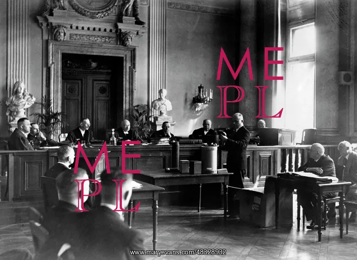 : Trial at the Oberprisenhof in Berlin, 1939 : Trial at the Oberprisenhof in Berlin, 1939