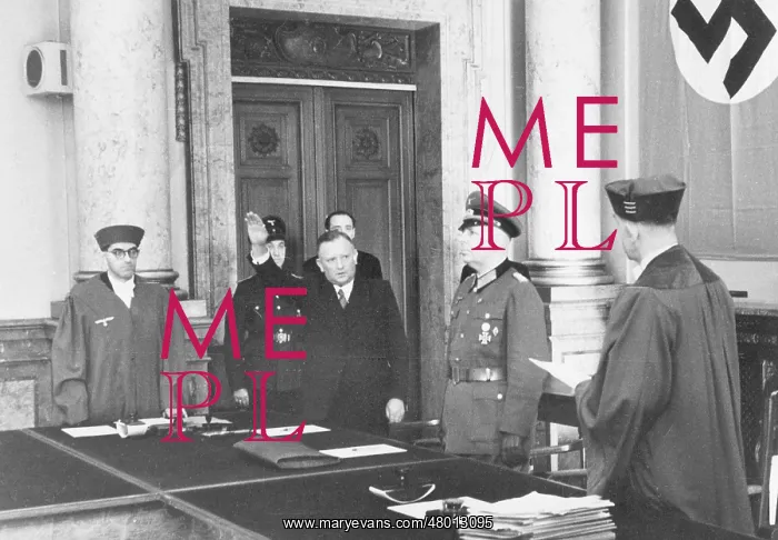 : Trial at the People's Court, 1944 : Trial at the People's Court, 1944