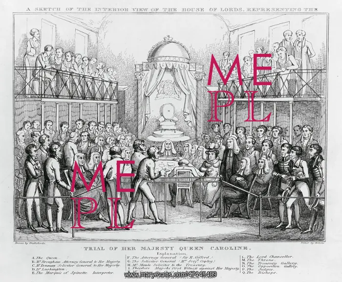 : Trial of Queen Caroline of Brunswick : Trial of Queen Caroline of Brunswick
