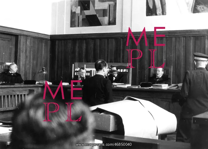 : Trial against tmurderer Alfred Engleder 1958 : Trial against tmurderer Alfred Engleder 1958