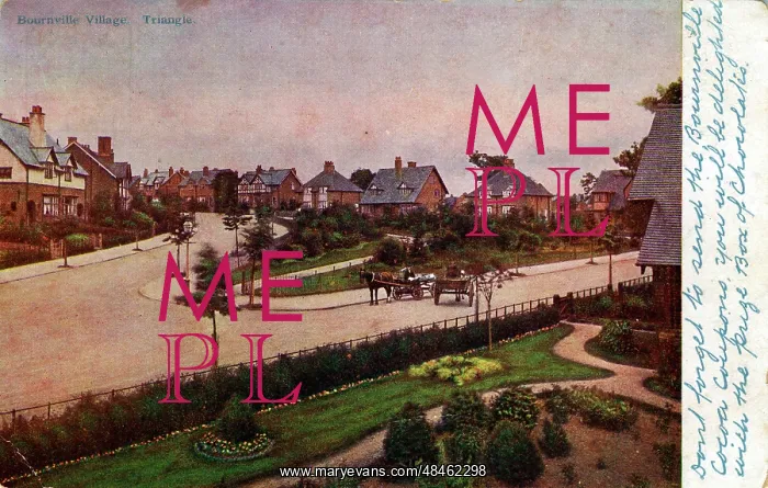 : Triangle, Bournville, Warwickshire : Triangle, Bournville, Warwickshire