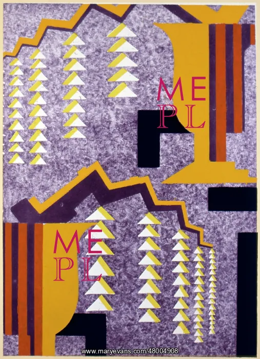 : Triangles and shapes abstract art deco design : Triangles and shapes abstract art deco design