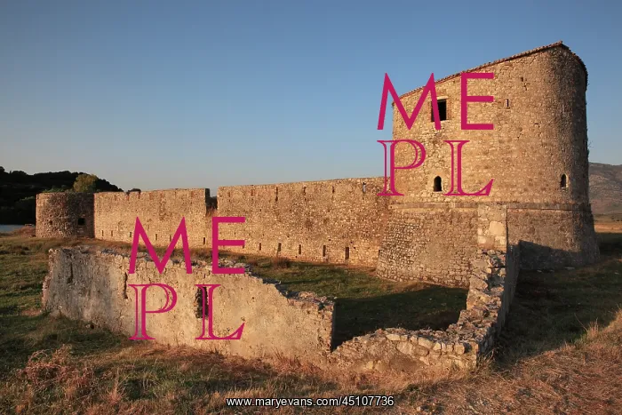 : Triangular Fortress, Butrint, Chaonia, Albania : Triangular Fortress, Butrint, Chaonia, Albania