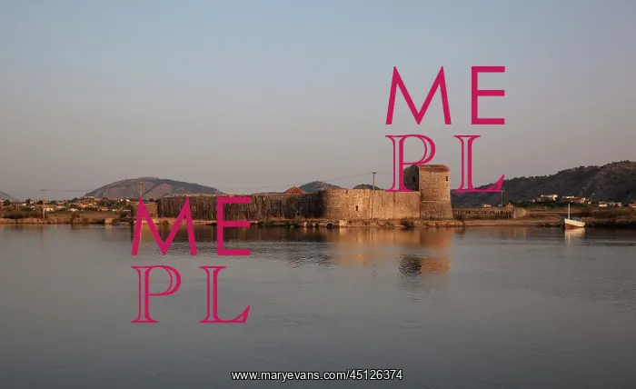 : Triangular Fortress, Butrint, Chaonia, Albania : Triangular Fortress, Butrint, Chaonia, Albania