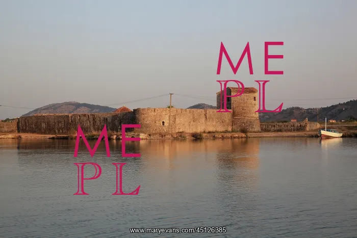 : Triangular Fortress, Butrint, Chaonia, Albania : Triangular Fortress, Butrint, Chaonia, Albania