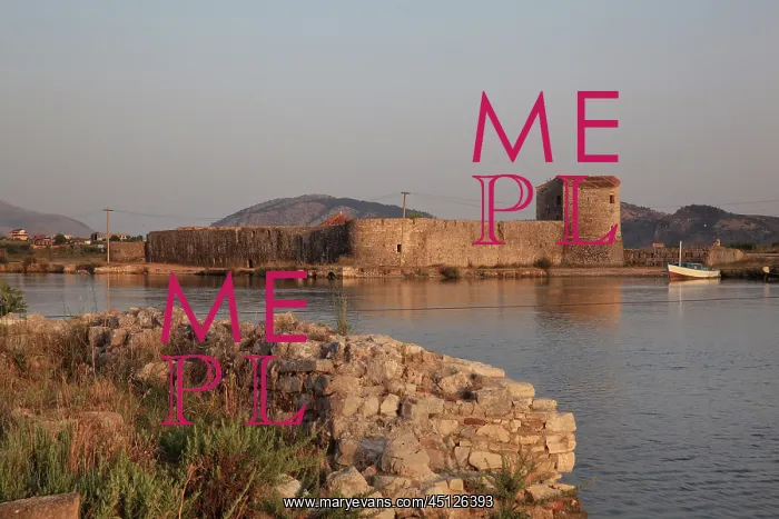 : Triangular Fortress, Butrint, Chaonia, Albania : Triangular Fortress, Butrint, Chaonia, Albania
