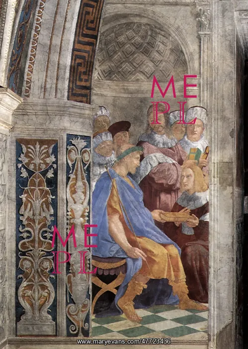 : Tribonianus handing the Pandects to Justinian, Raphael : Tribonianus handing the Pandects to Justinian, Raphael