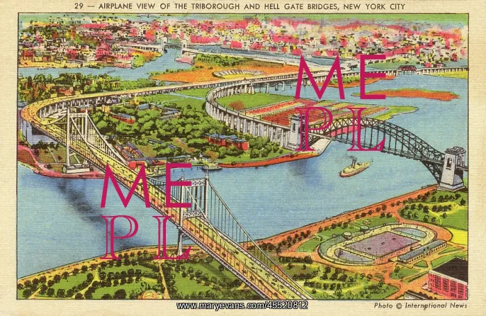 : Triborough and Hell Gate Bridges, NYC : Triborough and Hell Gate Bridges, NYC