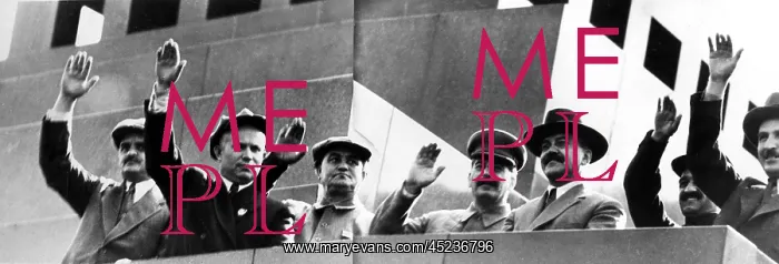 : On the Tribune of the Lenin Mausoleum, Shvernik, ? : On the Tribune of the Lenin Mausoleum, Shvernik, ?