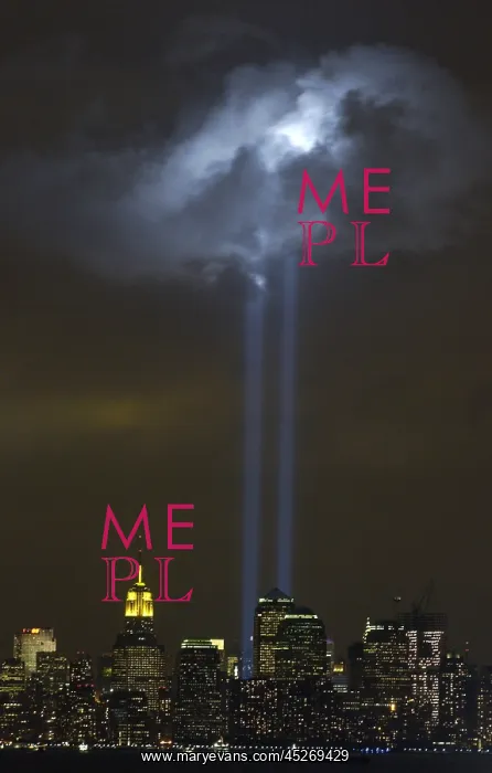 : Tribute in Light Memorial illuminates a passing : Tribute in Light Memorial illuminates a passing