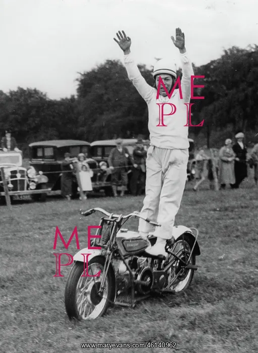 : A trick motor-cyclist. Strathearn : A trick motor-cyclist. Strathearn