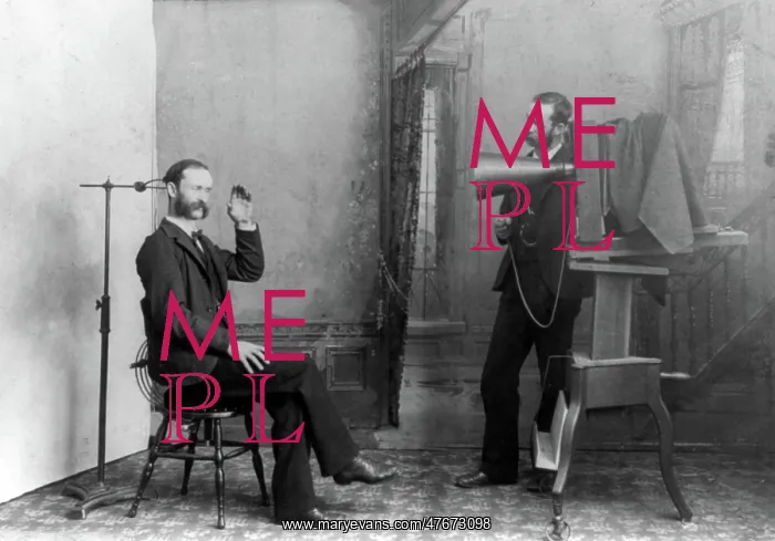 : Trick Photograph, Self-Portrait, 1893 : Trick Photograph, Self-Portrait, 1893