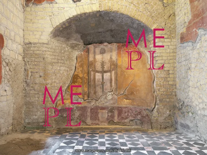 : Triclinium, Casa dello scheletro, Herculaneum, Campania : Triclinium, Casa dello scheletro, Herculaneum, Campania