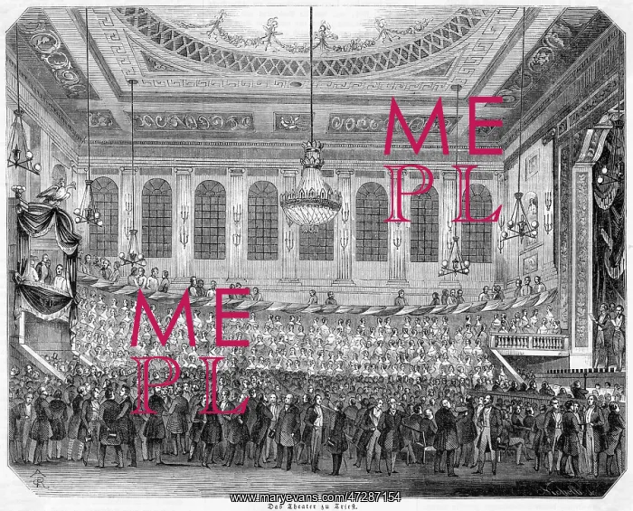 : TRIESTE THEATRE, 1845 : TRIESTE THEATRE, 1845