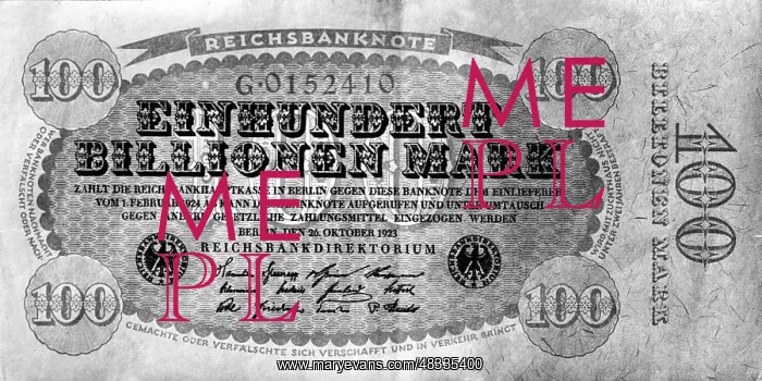 : One hundred trillion Mark, 1923 : One hundred trillion Mark, 1923