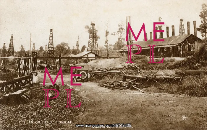 : Trinidad - An Oilfield with Derricks : Trinidad - An Oilfield with Derricks
