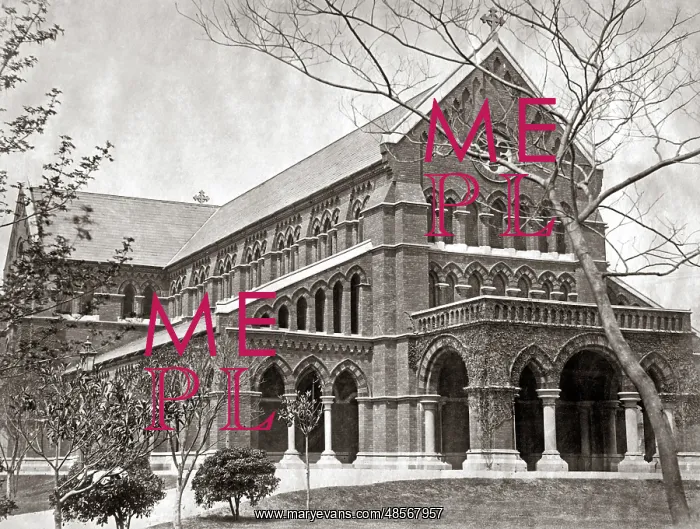  : Trinity Cathedral, Shanghai, China, circa 1890