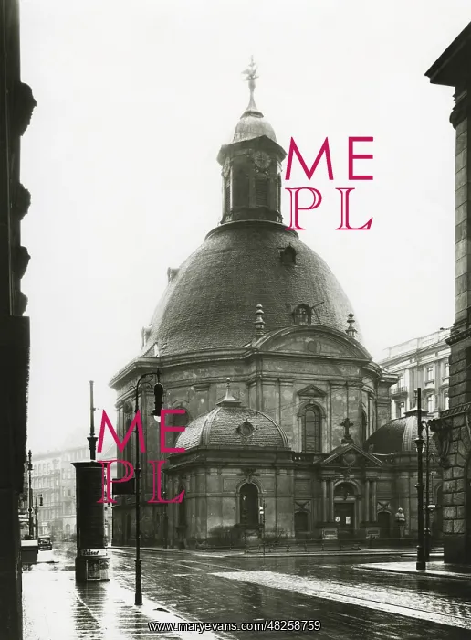 : The Trinity Church in Berlin, 1934 : The Trinity Church in Berlin, 1934