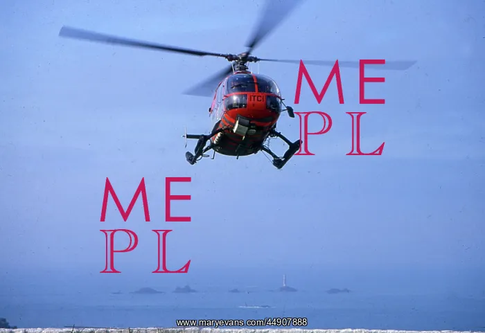  : Trinity House Service Helicopter of Sennen