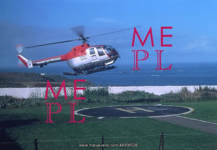  : Trinity House Service Helicopter of Sennen