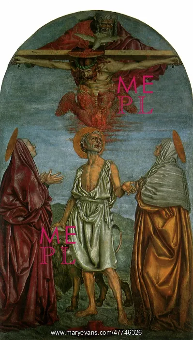 : Trinity with Saints Jerome, Paula, and Eustochium : Trinity with Saints Jerome, Paula, and Eustochium