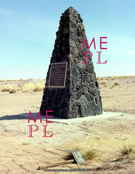 : Trinity Test Site, Ground Zero : Trinity Test Site, Ground Zero