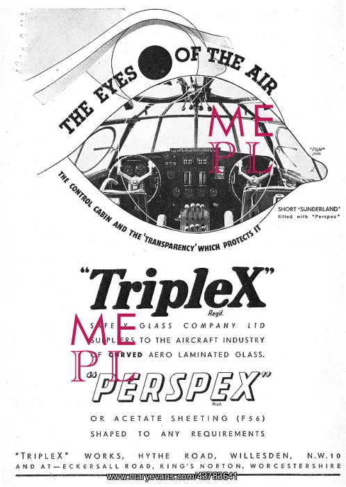 : Triplex Aircraft Transparencies : Triplex Aircraft Transparencies