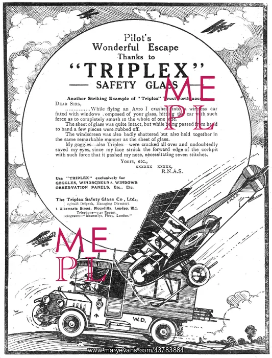 : Triplex Safety Glass For Aircraft : Triplex Safety Glass For Aircraft