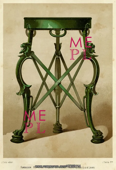 : TRIPOD. Three-legged support for lamps, braziers &c : TRIPOD. Three-legged support for lamps, braziers &c