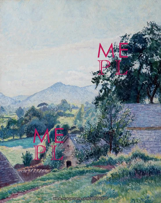 : Trippleton Farm, by Lucien Pissarro : Trippleton Farm, by Lucien Pissarro