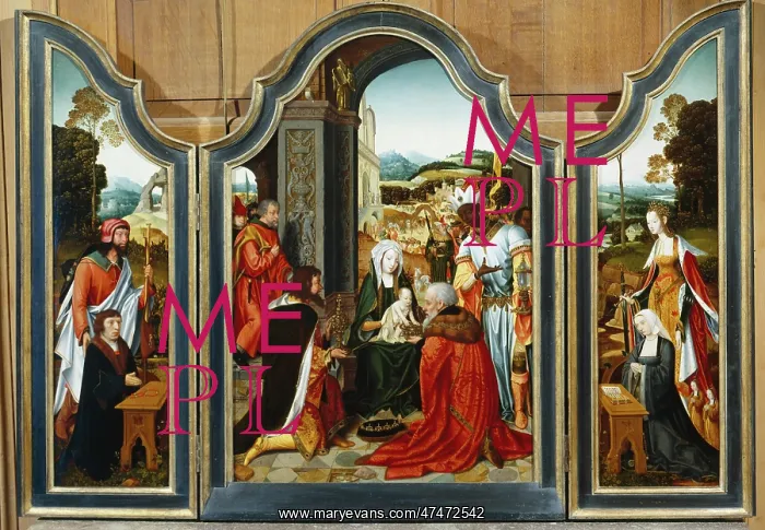 : A Triptych: The Adoration of the Magi : A Triptych: The Adoration of the Magi