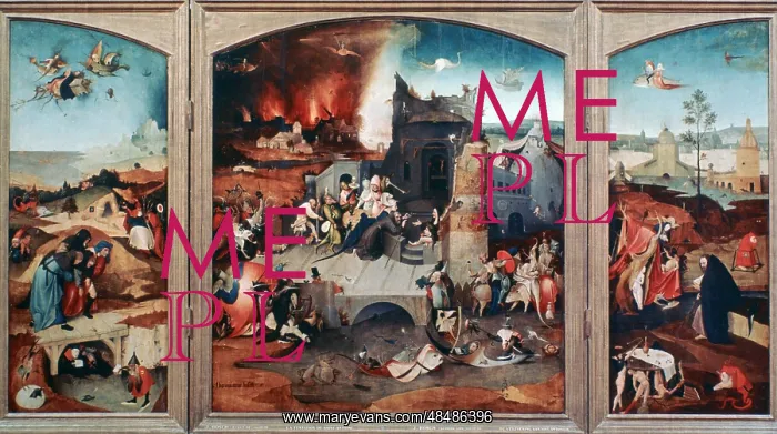 : Triptych of the Temptation of St Anthony Artist: : Triptych of the Temptation of St Anthony Artist: