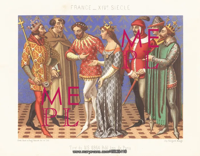 : Tristan presenting Iseult to King Mark of Cornwall : Tristan presenting Iseult to King Mark of Cornwall