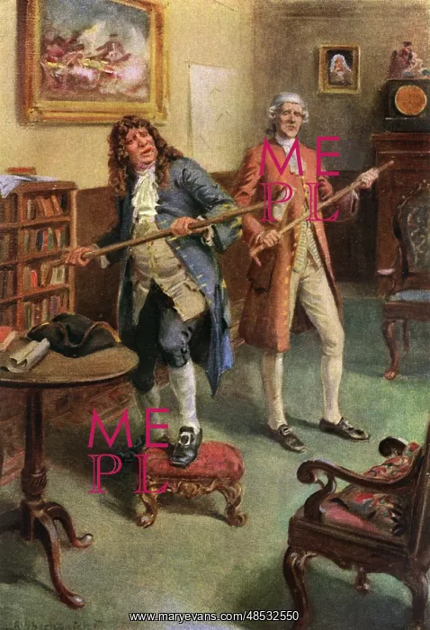 : Tristram Shandy - Corporal Trim & Uncle Toby : Tristram Shandy - Corporal Trim & Uncle Toby