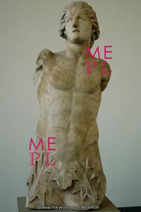  : Triton. 350-320 BC. Marble statue
