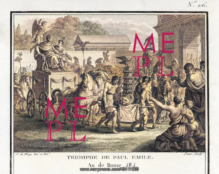 : Triumph of Aemilius Paullus, Ancient Rome : Triumph of Aemilius Paullus, Ancient Rome