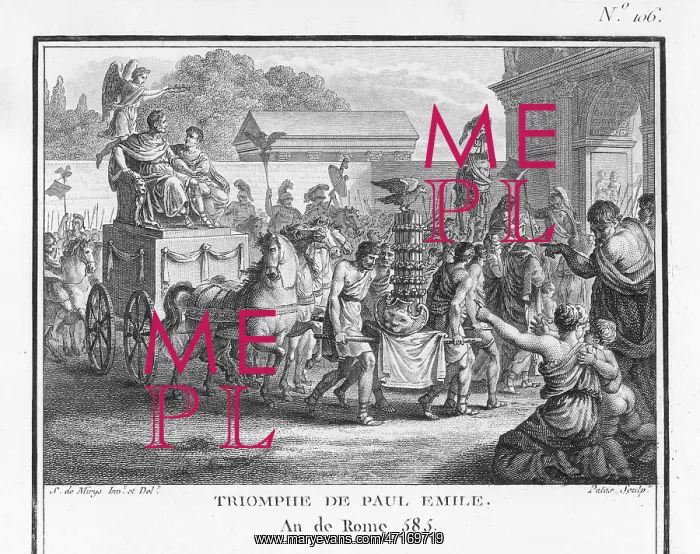 : Triumph of Aemilius Paullus, Ancient Rome : Triumph of Aemilius Paullus, Ancient Rome