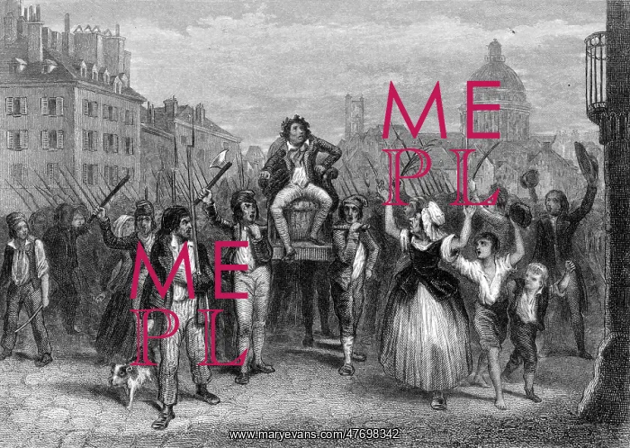: TRIUMPH OF MARAT 1793 : TRIUMPH OF MARAT 1793